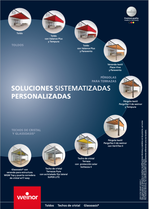Productos Weinor