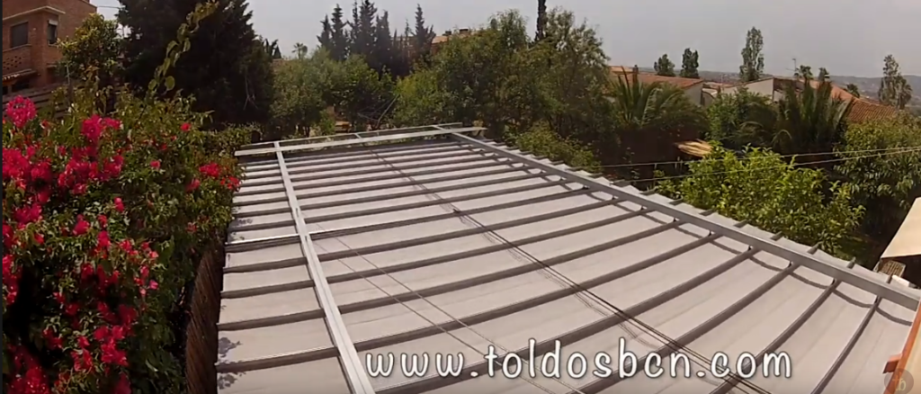 Toldo corredero 120x120
