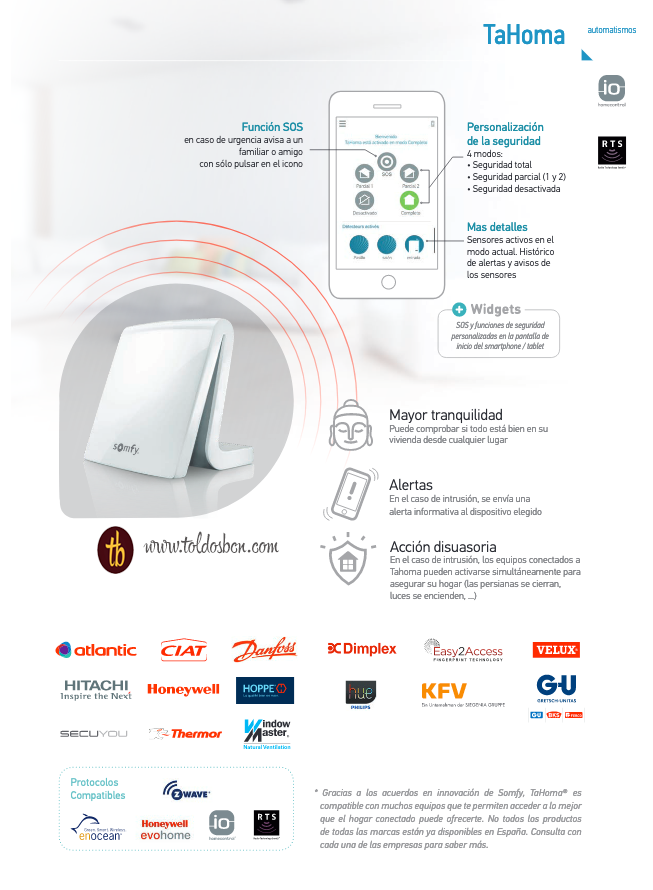 TaHoma Somfy 2
